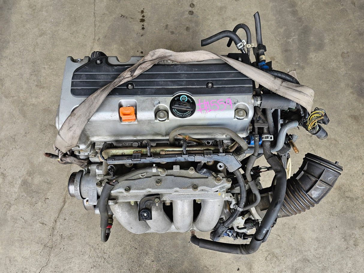 JDM Acura TSX 2004-2008 K24A 2.4L Engine Only / Low Mileage / STOCK NO :1559