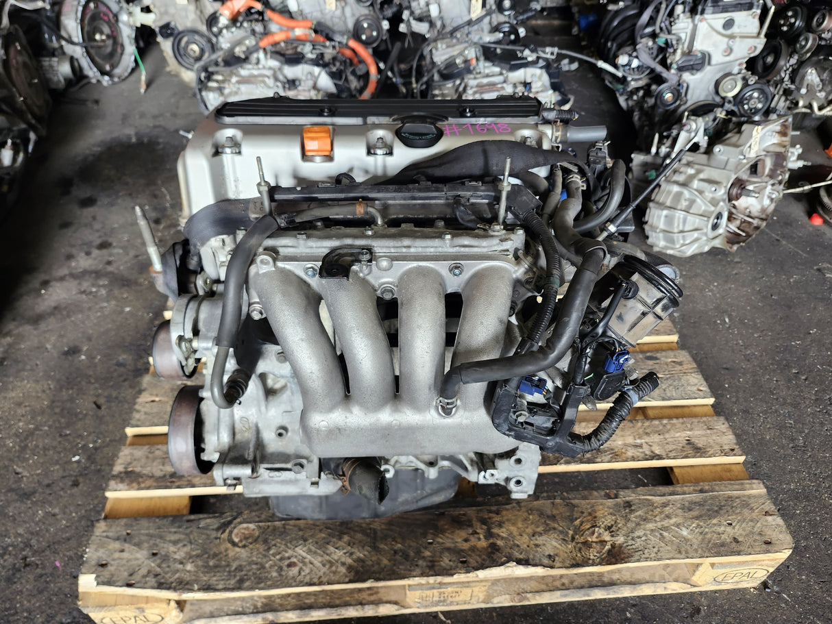 JDM Honda Accord 2003-2007/Element 2003-2011 K24A 2.4L Engine Only / Low Mileage / STOCK NO:1698