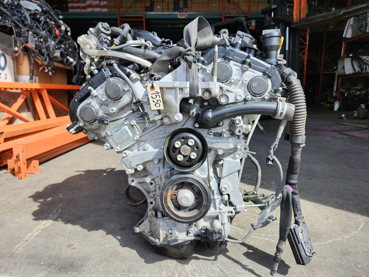 JDM Toyota Highlander 2017-2019 2GR-FKS 3.5L V6 Hybrid Engine and Automatic Transmission / Stock No:1550