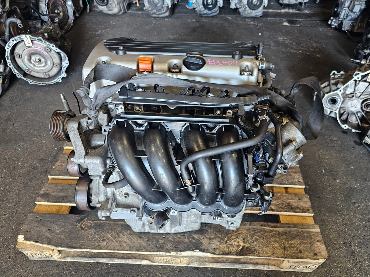 JDM Honda Accord 2008-2012 K24A 2.4L Engine Only / Stock No: 1704