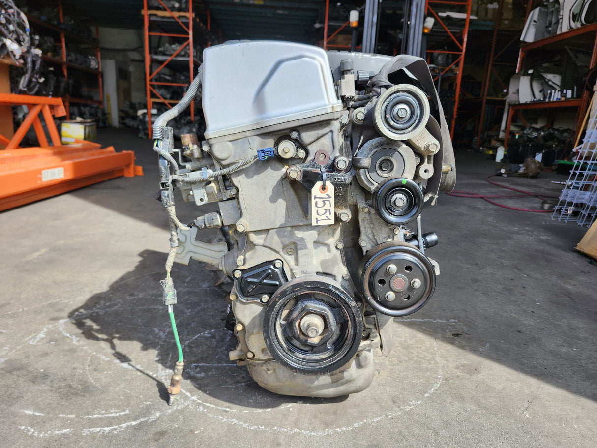 JDM Acura TSX 2009-2014 K24Z 2.4L Engine and 6-Speed Manual Transmission/ Stock No: 1551
