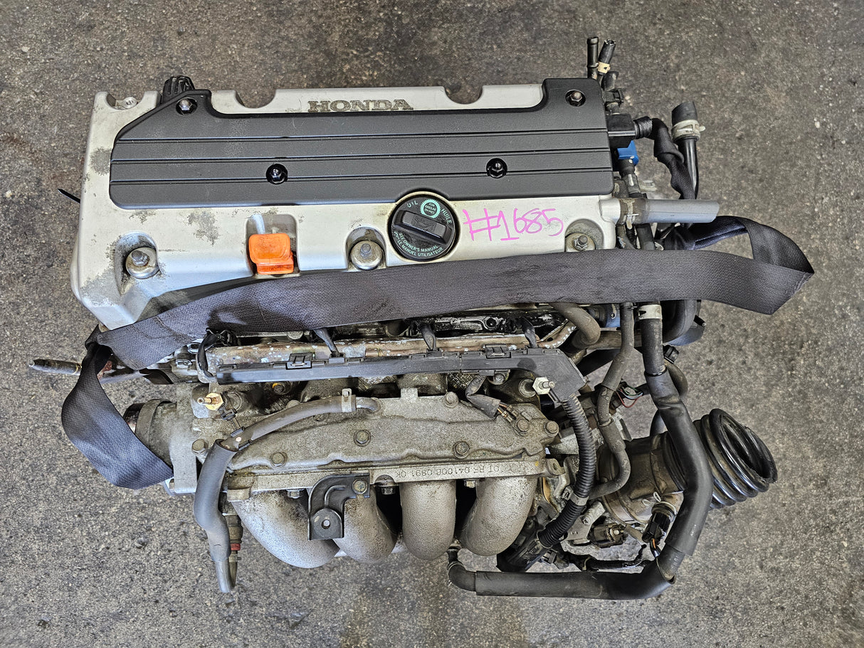 JDM Acura TSX 2004-2008 K24A 2.4L Engine Only / Low Mileage / STOCK NO:1685