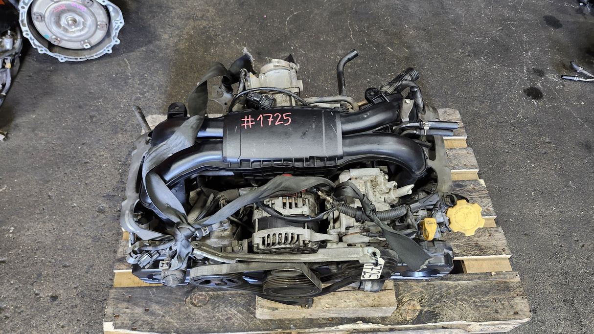 JDM Subaru Outback, Legacy, Forester 2009-2012 EJ25 2.5L SOHC Engine Only / Stock No: 1725