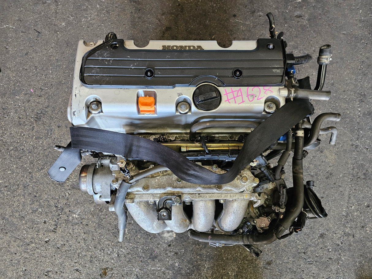 JDM Acura TSX 2004-2008 K24A 2.4L Engine Only / Low Mileage / STOCK NO:1628