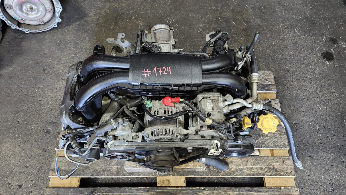 JDM Subaru Outback, Legacy, Forester 2009-2012 EJ25 2.5L SOHC Engine Only / Stock No: 1724