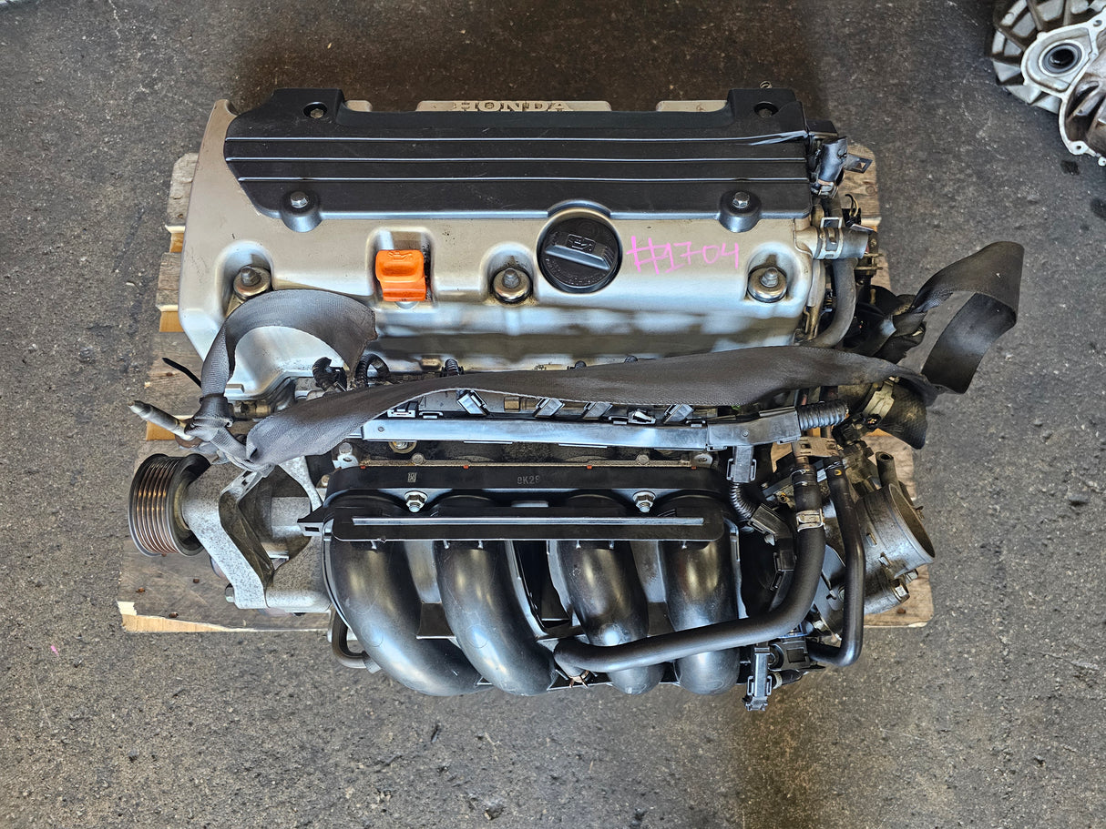JDM Honda Accord 2008-2012 K24A 2.4L Engine Only / Stock No: 1704
