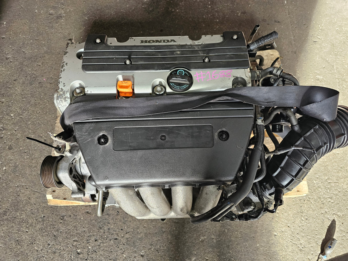 JDM Honda Accord 2003-2007/Element 2003-2011 K24A 2.4L Engine Only / Stock No: 1688
