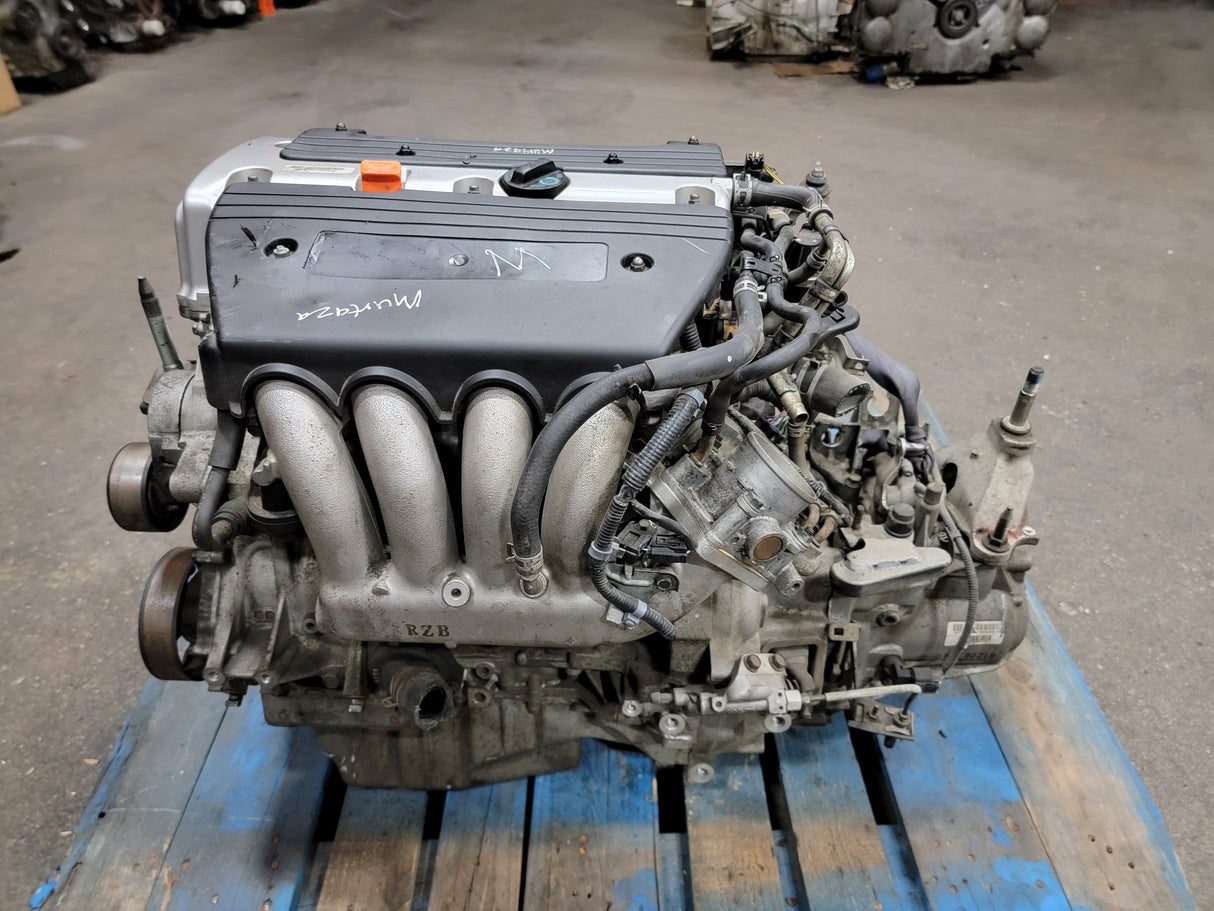 JDM Honda CR-V 2007-2009 K24Z1 Engine Only and AWD Manual Transmission / Low Mileage