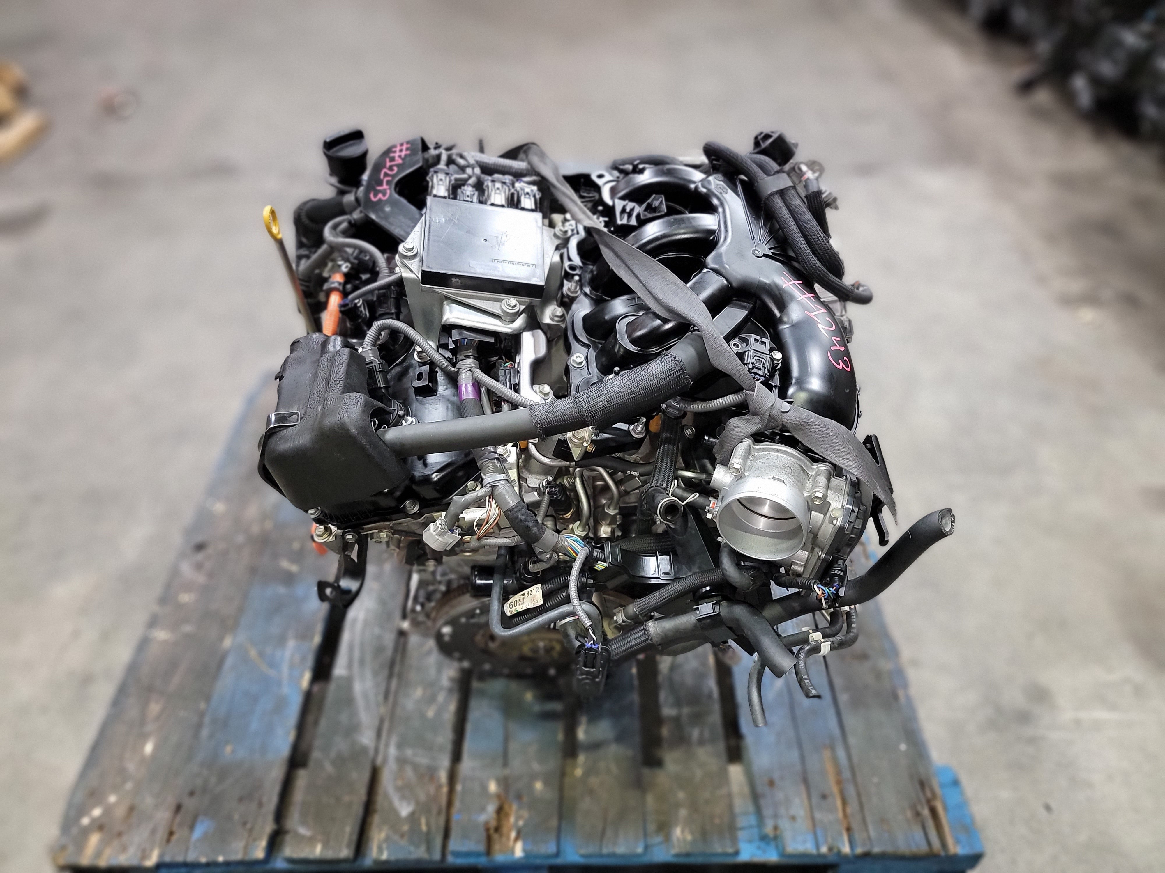 JDM Toyota Highlander 2017-2019 2GR-FKS 3.5L V6 Engine Only / Stock No:1243